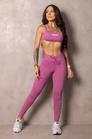 Stunning Pink Blush Legging with silk s/e